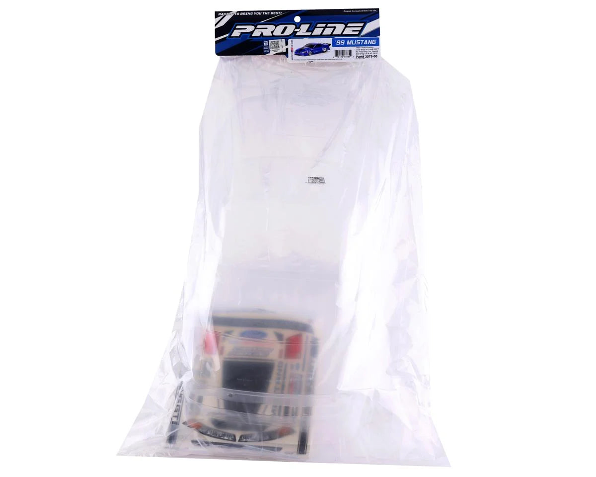 Pro-Line 1999 Ford Mustang No Prep Drag Racing Body (Clear)