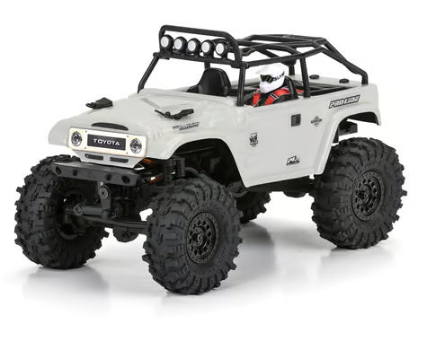 Pro-Line Axial SCX24 1979 Toyota Land Cruiser FJ40 Body w/Trail Cage (Clear)