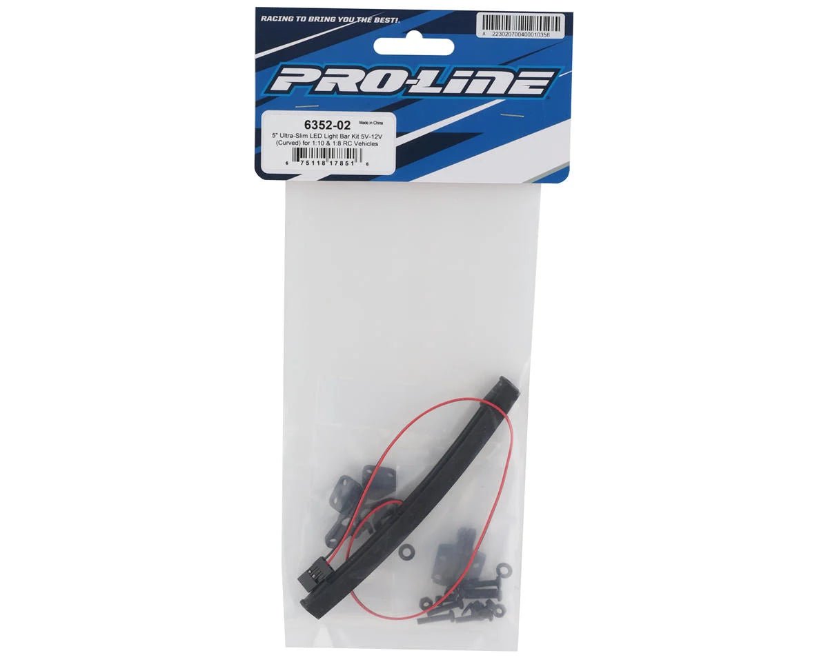 Pro-Line 5" Ultra-Slim LED Light Bar Kit 5V-12V (Curved)