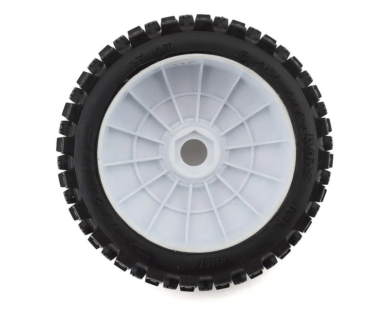 Pro-Line Badlands MX Pre-Mounted Tires (M2) w/Velocity V2 Wheel For 1/8 Buggy