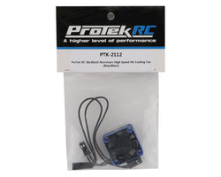 ProTek RC 30x30x10mm Aluminum High Speed HV Cooling Fan (Blue/Black)