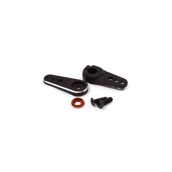 Racers Edge Aluminum Clamping Adjustable Double Servo Arm, 25 Tooth, for Savox or Futaba