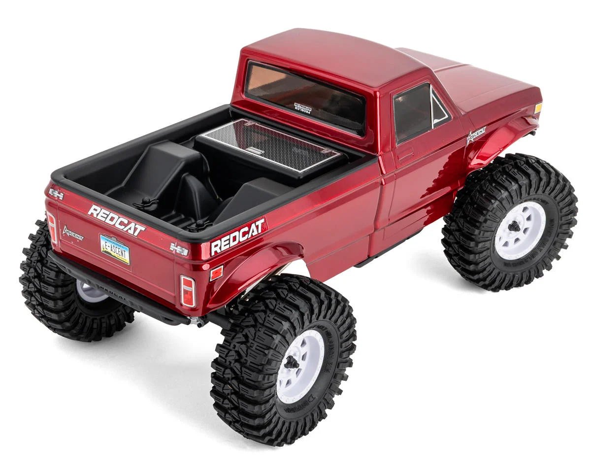 Redcat Ascent LCG RTR Scale 1/10 4WD RTR Rock Crawler (Red) w/2.4GHz Radio