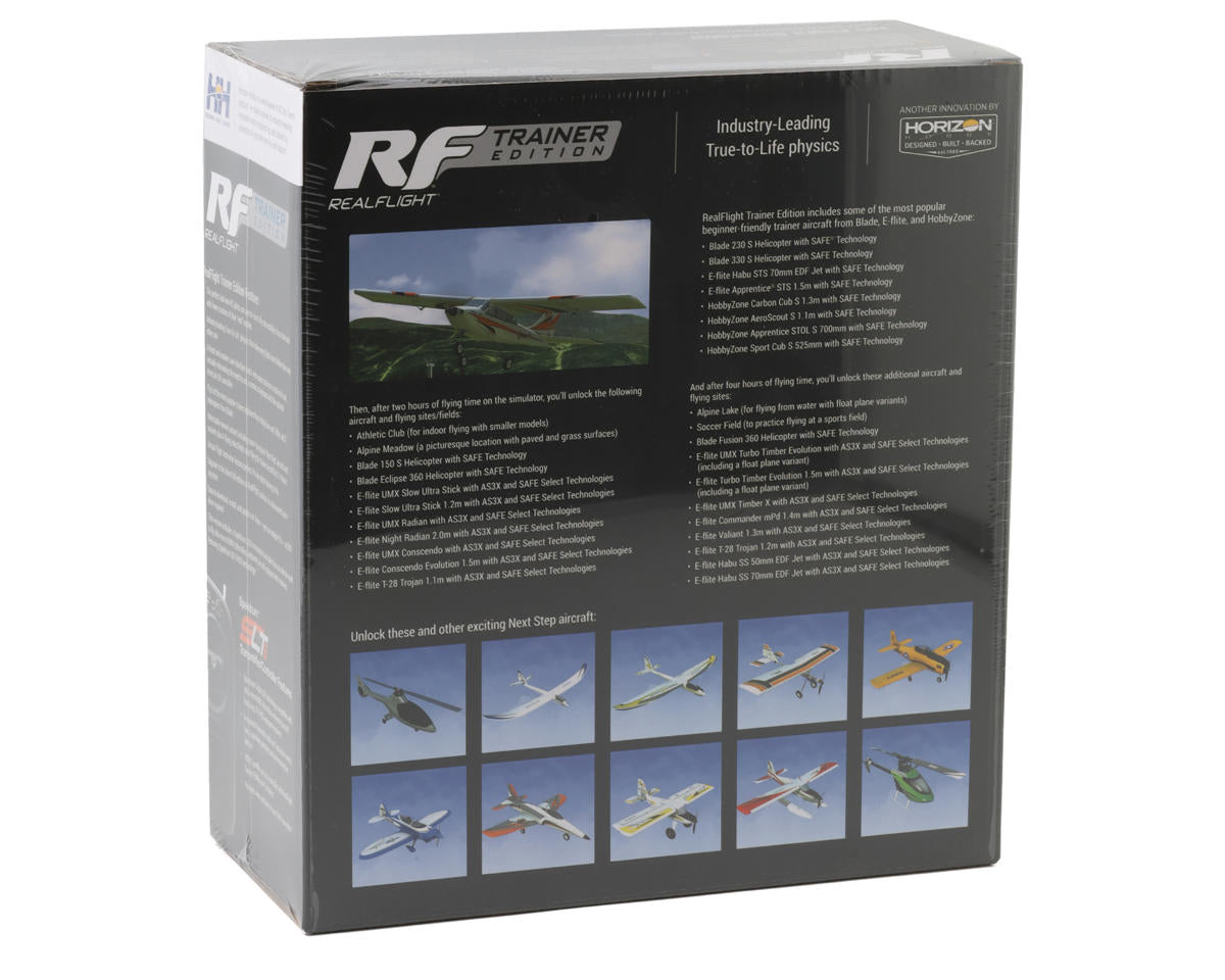 RealFlight Trainer Edition Flight Simulator w/Spektrum SLT6 Transmitter