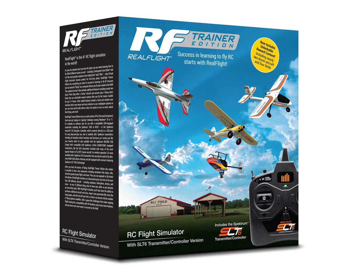 RealFlight Trainer Edition Flight Simulator w/Spektrum SLT6 Transmitter