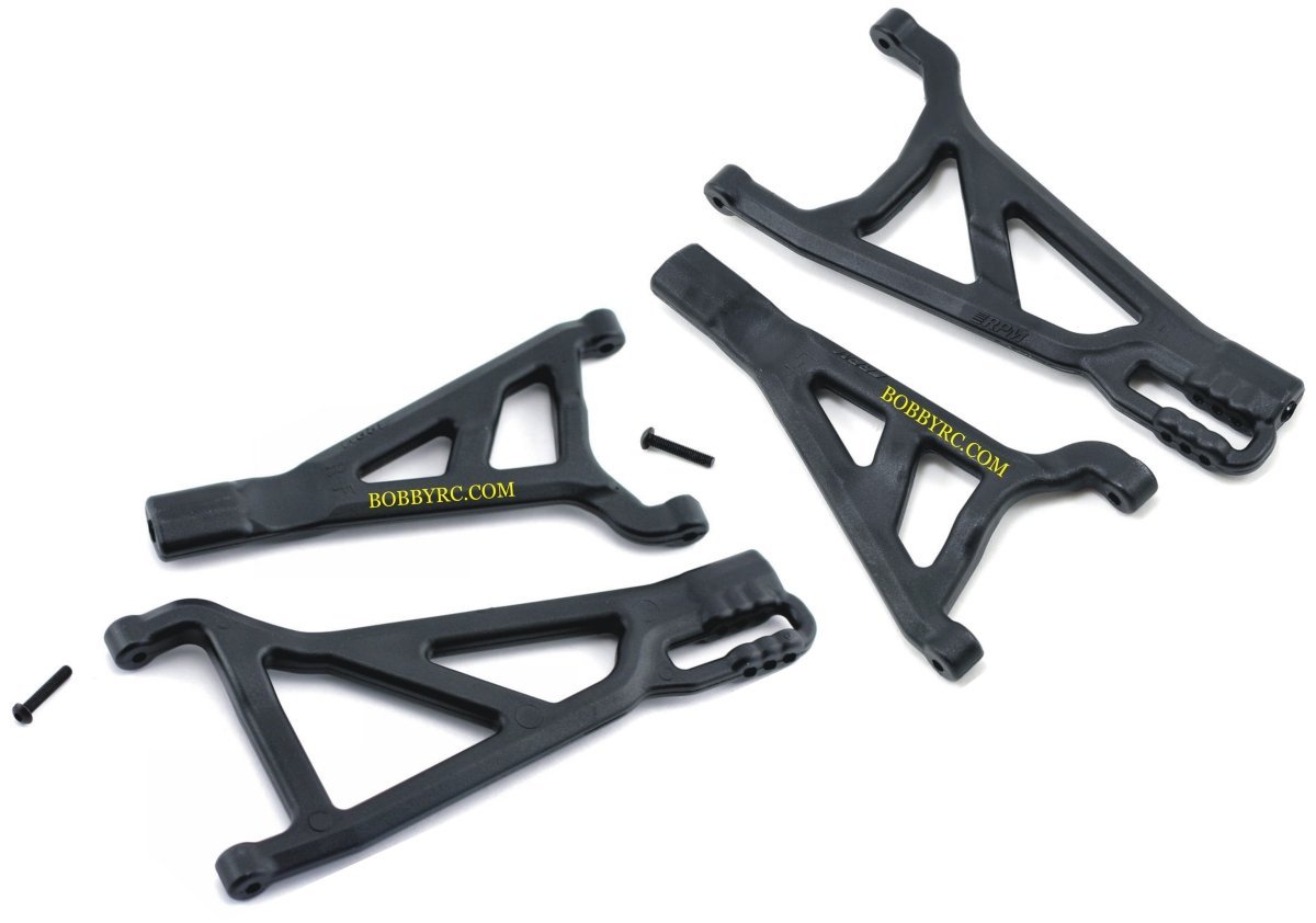 RPM Suspension Arms Front (Right /Left) Upper Lower For Nitro Revo 3.3 & E - Revo V1 - BOBBYRC