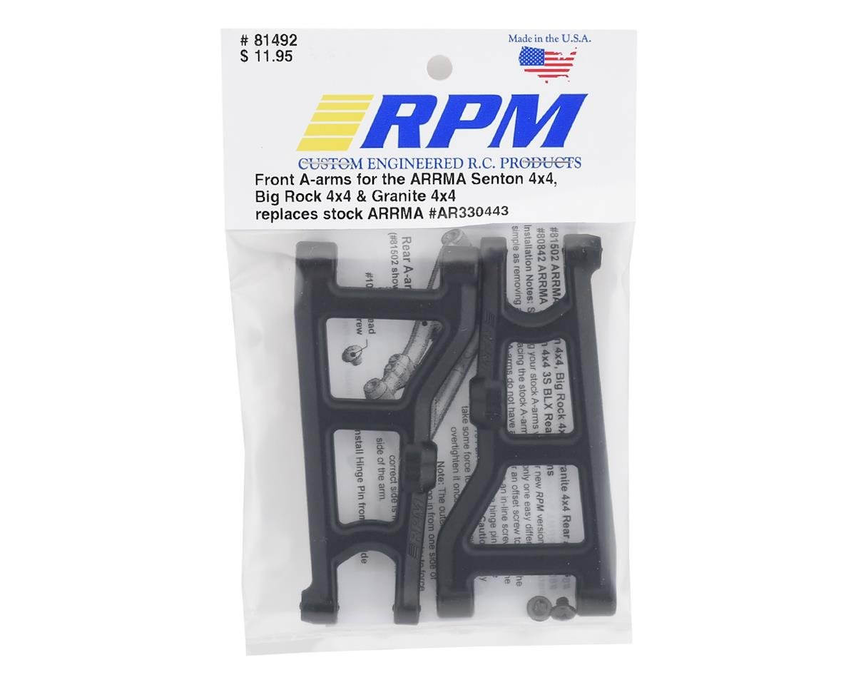 RPM R/C 81492 Front Suspension Arm(Replace ARA330443) 3S 4x4 Senton,Granite