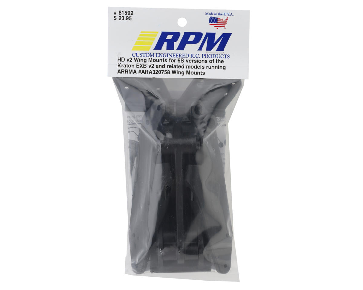 RPM Arrma Kraton 6S EXB V2 HD Wing Mount (REPLACE ARRMA ARA320758