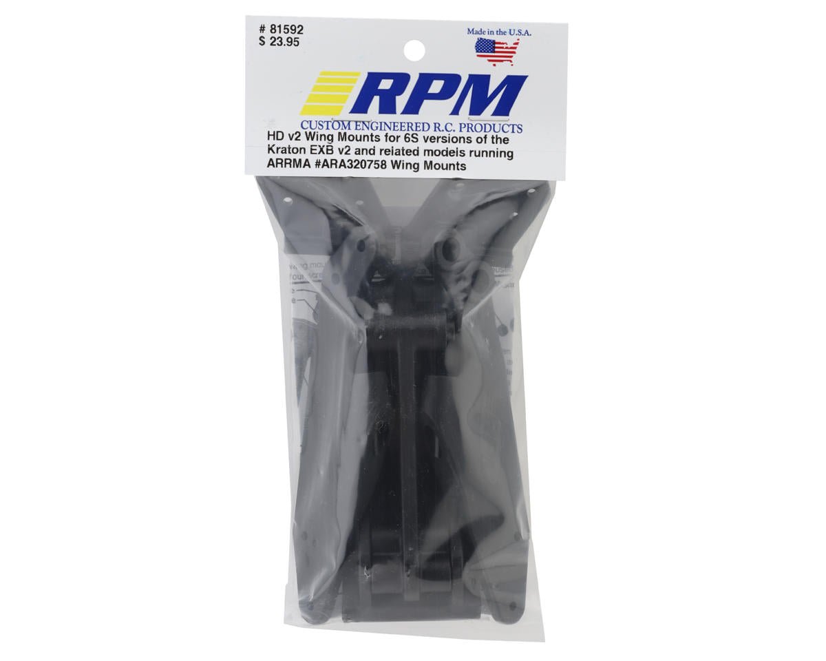RPM Arrma Kraton 6S EXB V2 HD Wing Mount (REPLACE ARRMA ARA320758