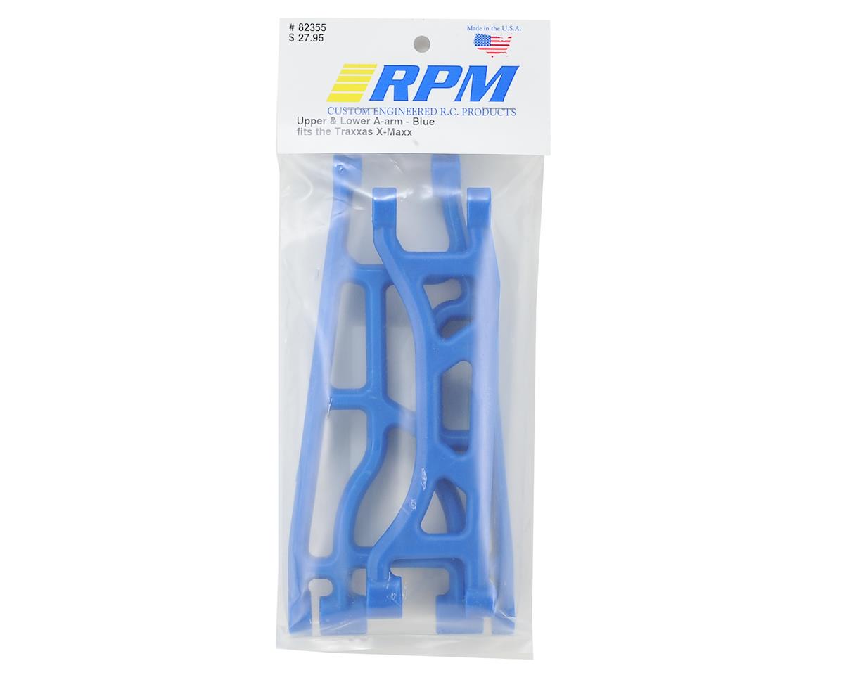 RPM Upper & Lower A-Arms (Blue) (2) Traxxas X-Maxx