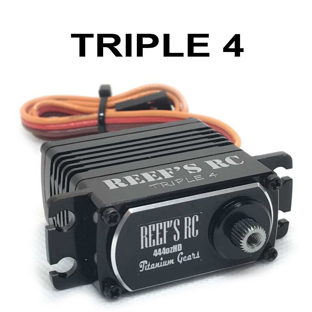 Reefs RC Triple4 High Torque Steel Gear Digital Servo (High Voltage)