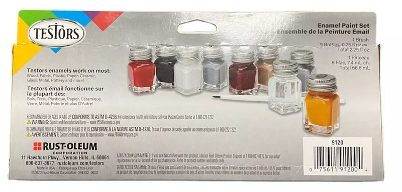 Testors Auto Detail Paint Set