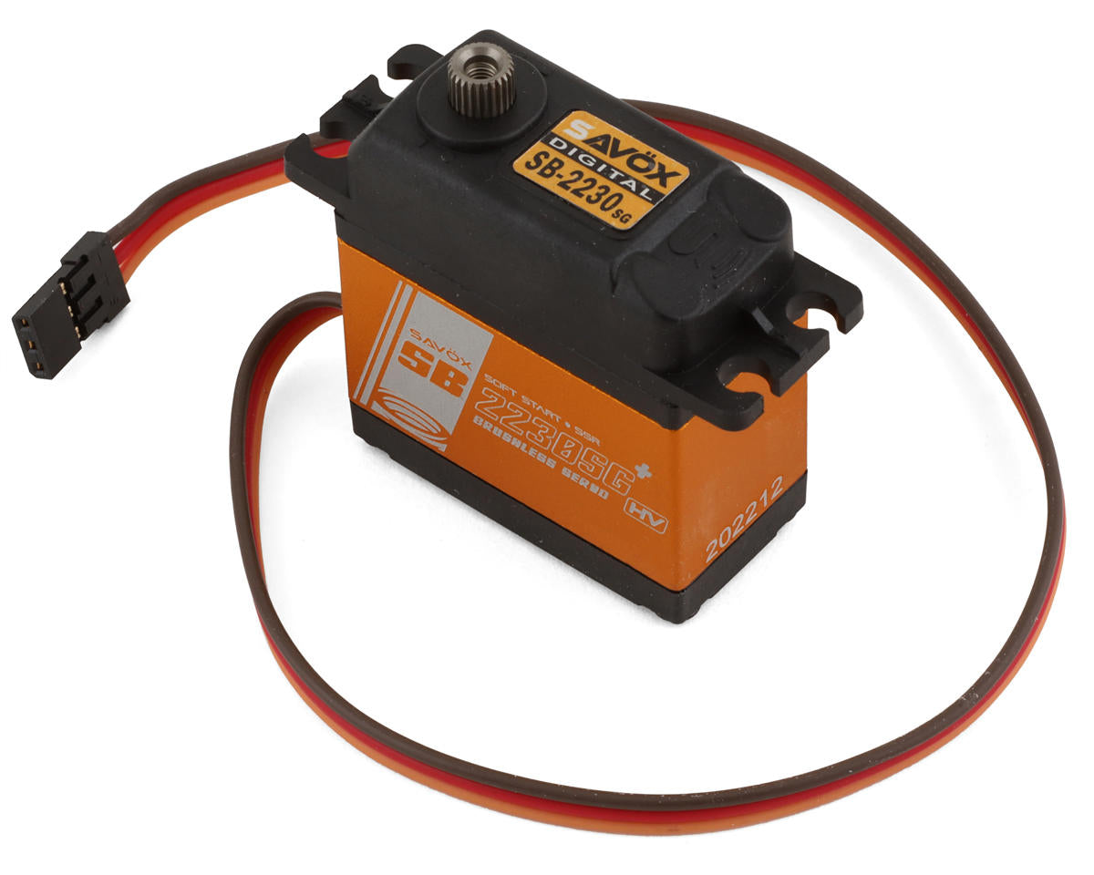 Savox SB-2230SGP Tall "Monster Torque" Steel Gear Brushless Servo (High Voltage)