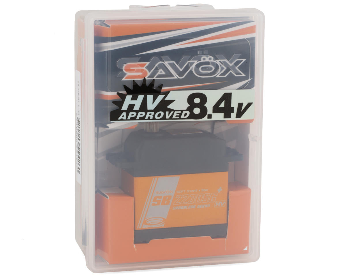 Savox SB-2230SGP Tall "Monster Torque" Steel Gear Brushless Servo (High Voltage)