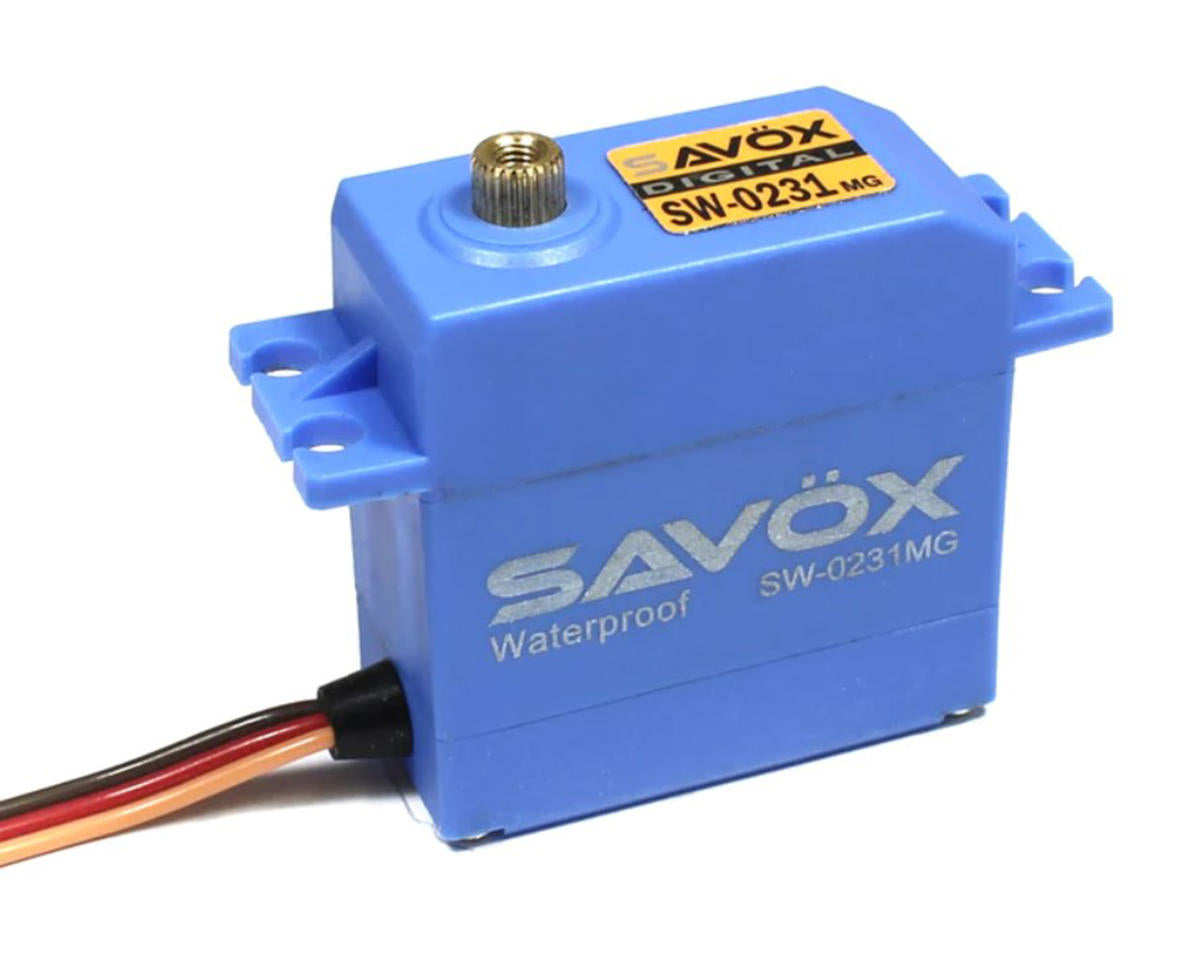 Savox SW-0231MGP Soft Start "Tall" Waterproof Metal Gear Digital Servo