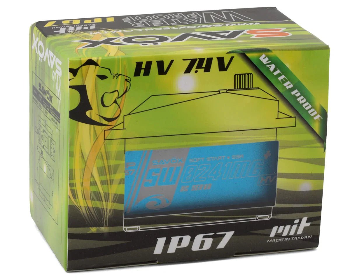 Savox SW-0241MGP "Super Torque" Waterproof Digital 1/5 Scale Servo (High Voltage)