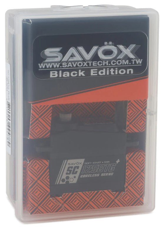 Savox SC - 1258TG Plus Black Edition Standard Digital "High Speed" Titanium Gear Servo - BOBBYRC