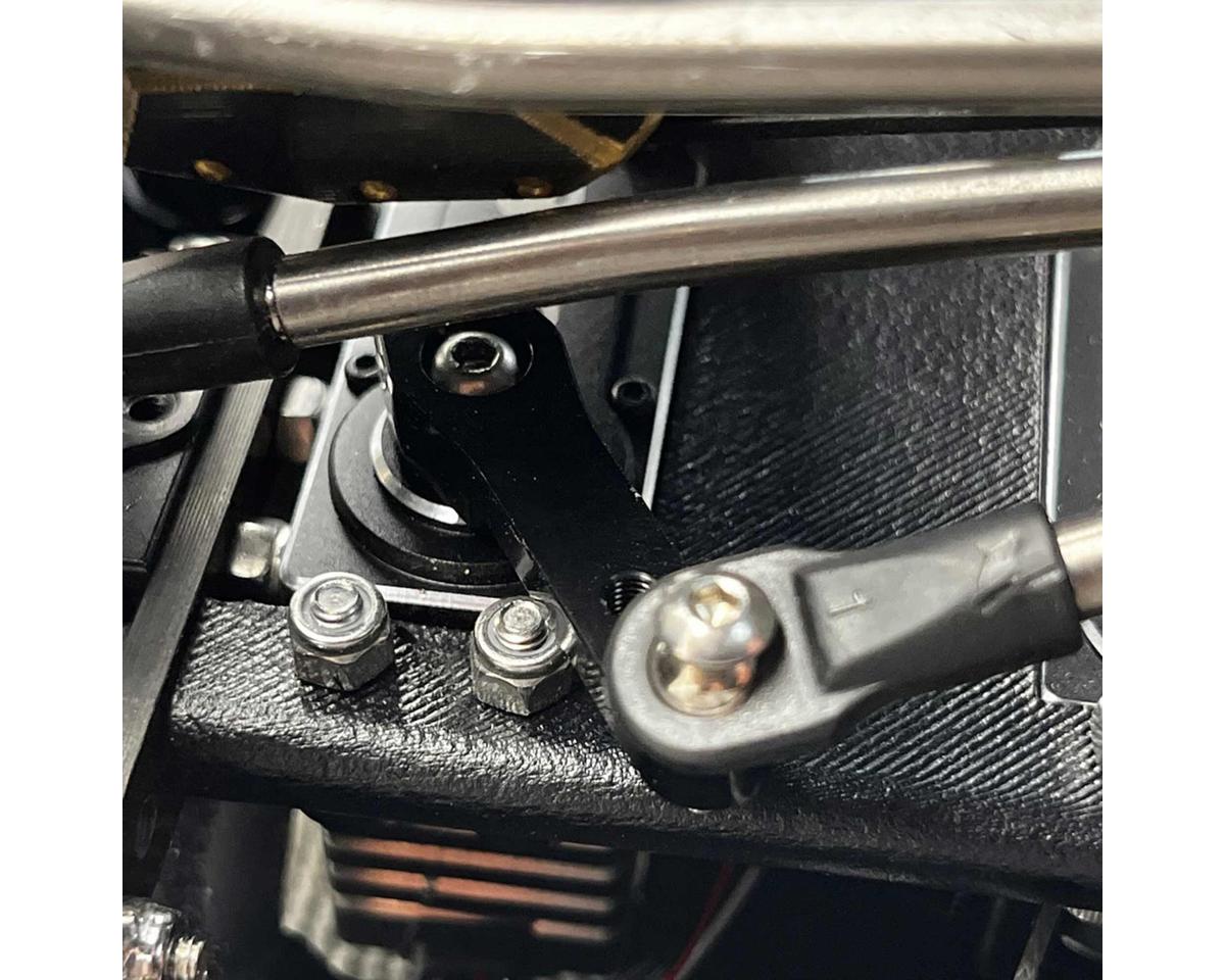 Reefs RC Pro HD Aluminum Servo Horn (Black) (25T)