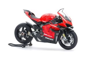 Tamiya 1/12 Ducati Superleggera V4 Motorcycle Model w/Racing Ki
