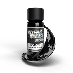 Spaz Stix Ultimate Black Backer for Mirror Chrome, Airbrush Ready Paint, 2oz Bottle