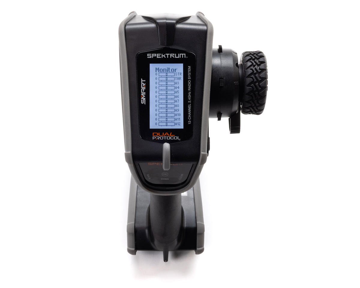 Spektrum RC(Black) DX Rugged+ 12-Channel DSMR+ Surface Radio w/SR615 Receiver