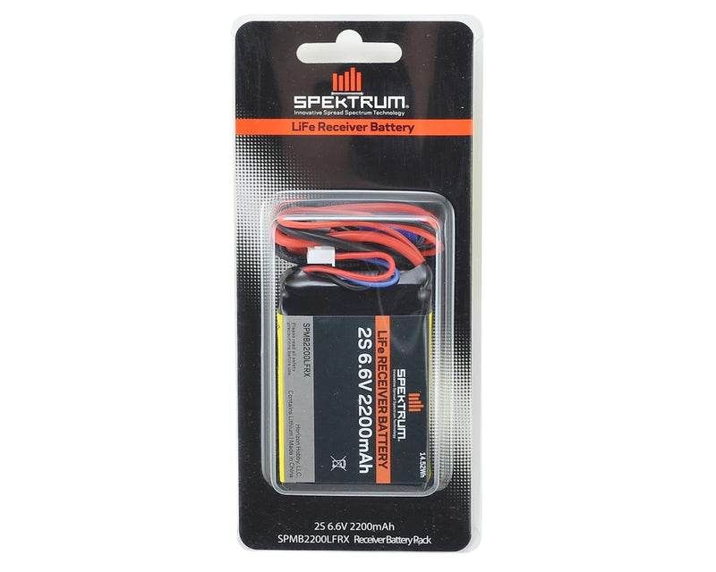 Spektrum RC LiFe Receiver Battery Pack (6.6V/2200mAh)