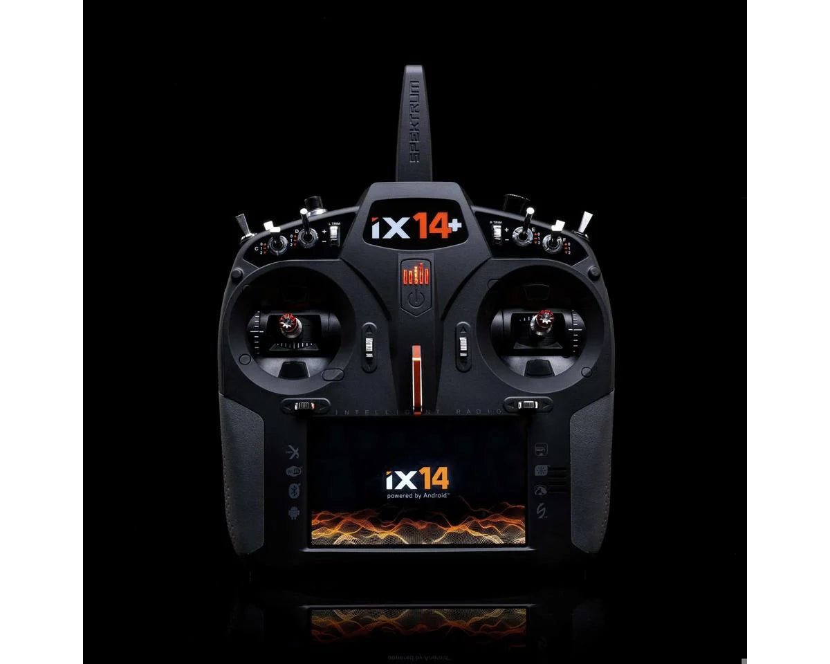 Spektrum RC iX14+ 2.4GHz DSMX® 20-Channel Transmitter (Transmitter Only)