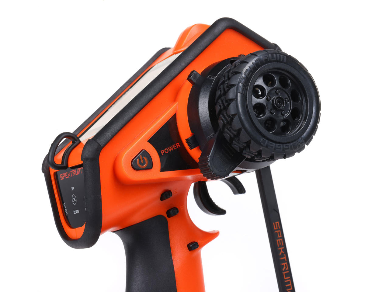 Spektrum RC DX Rugged+ 12-Channel DSMR+ Surface Radio (Transmitter Only) (Orange)