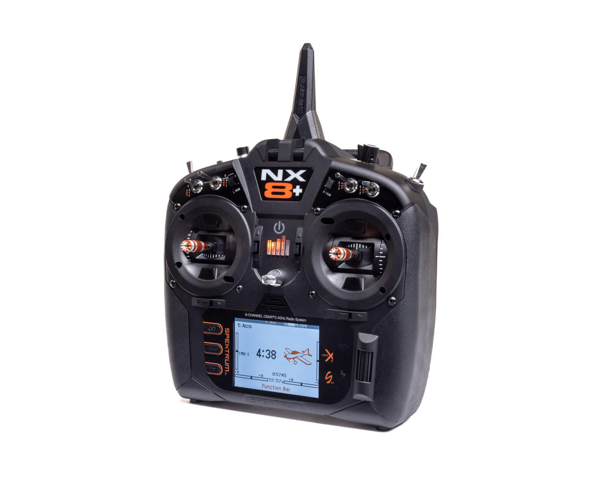 Spektrum RC NX8+ 2.4GHz DSMX 20-Channel Radio System (Transmitter Only)