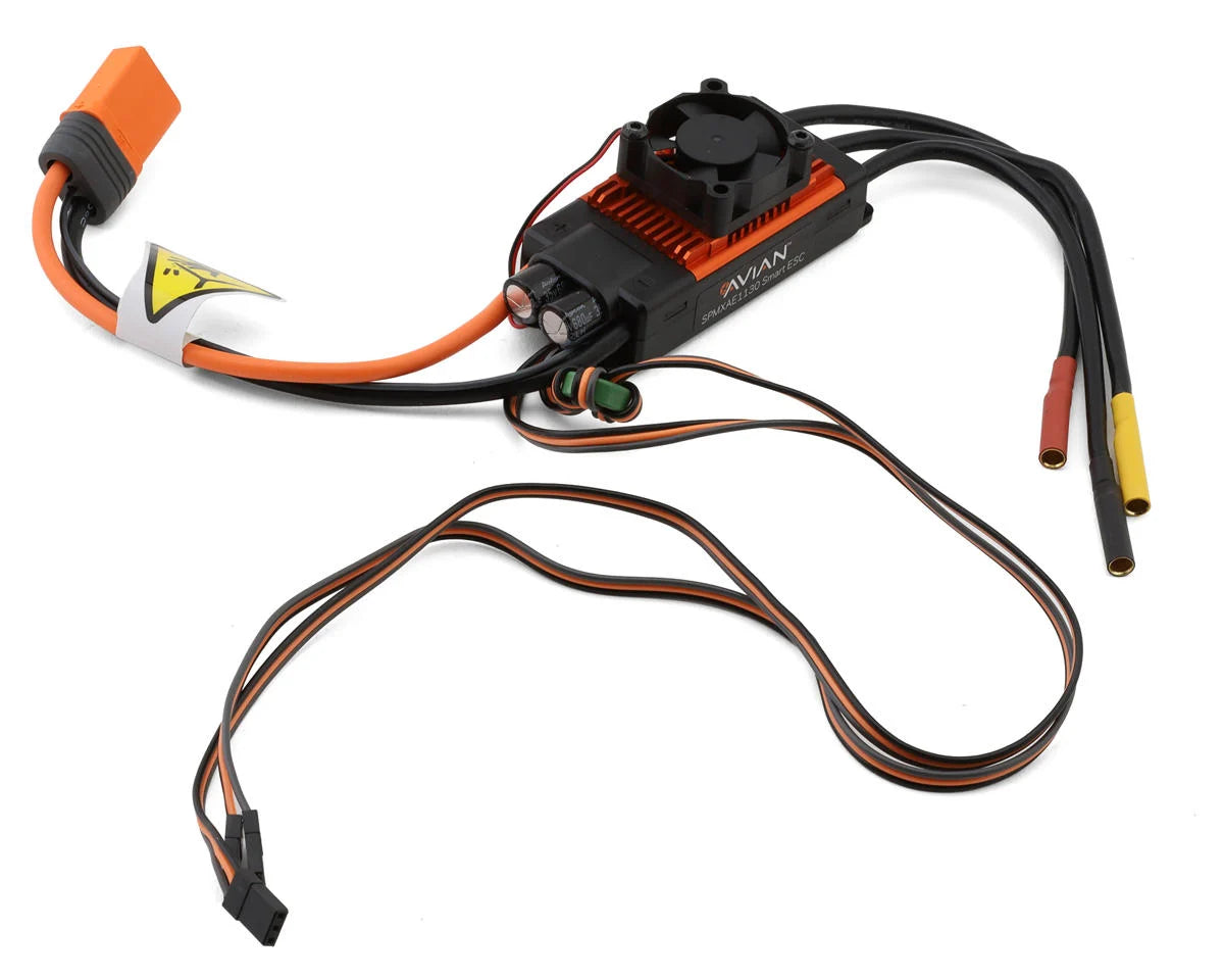 Spektrum Avian 130 Amp 130A Brushless Smart ESC Electronic Speed Control 3S - 6S