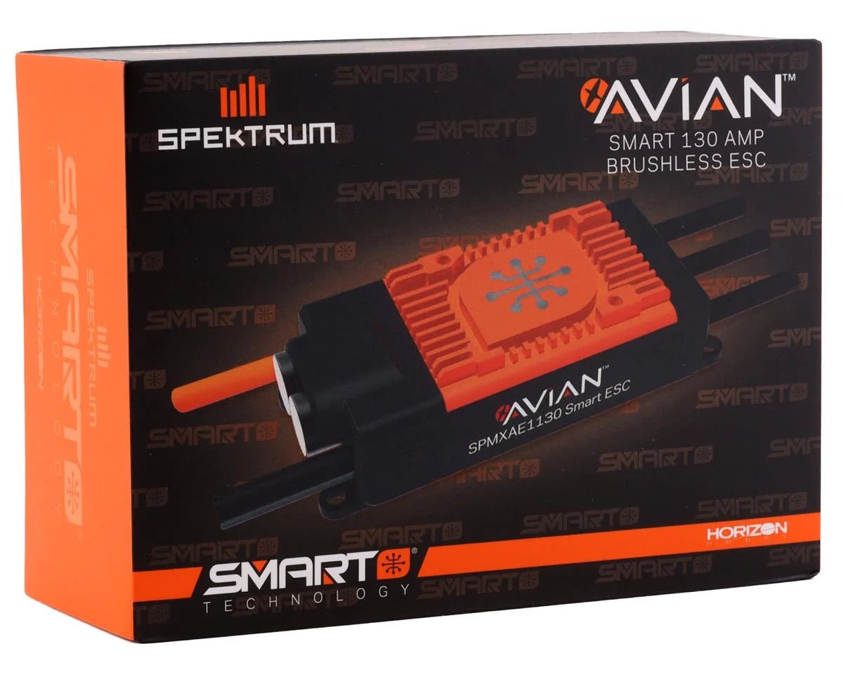 Spektrum RC Avian 130A 6S Brushless Smart ESC (Version A) For E-flite Viper 90mm Jet