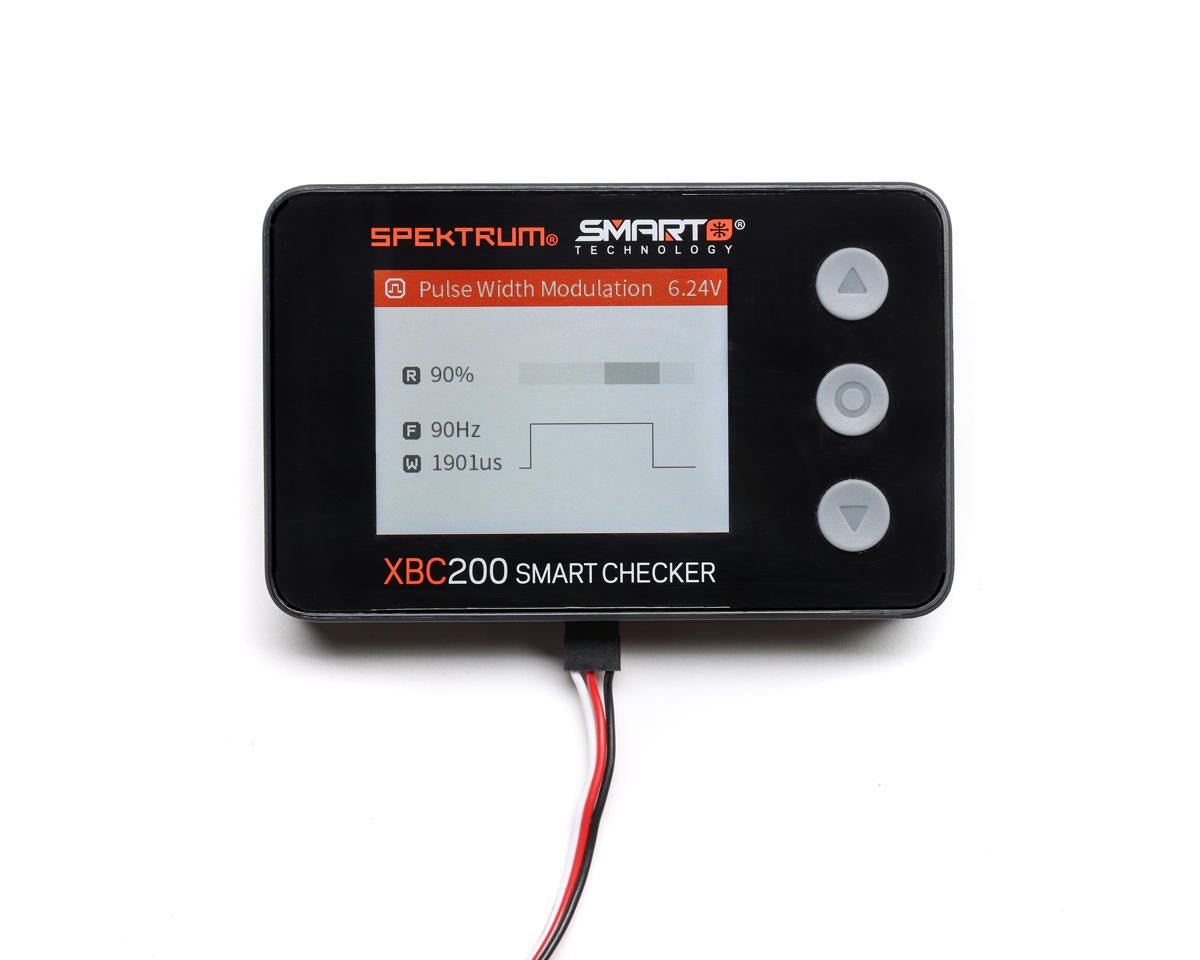 Spektrum RC XBC200 Smart Battery Checker & Servo Tester