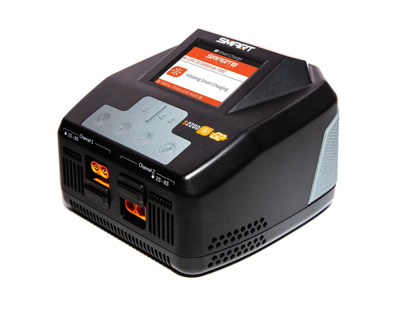 Spektrum RC Smart G2 PowerStage 4S Bundle w/Two 2S Smart LiPo Batteries (5000mAh)