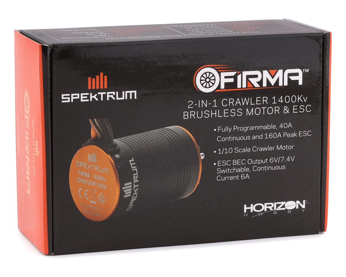 Spektrum RC Firma 2-in-1 Brushless ESC & Motor Crawler System (2300Kv)