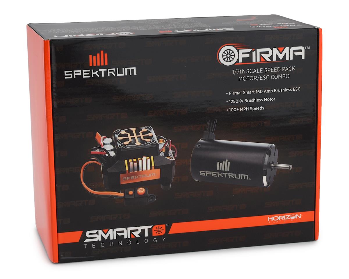 Spektrum RC Firma 160 Amp Sensorless Brushless Smart ESC & Motor Combo (1250Kv)
