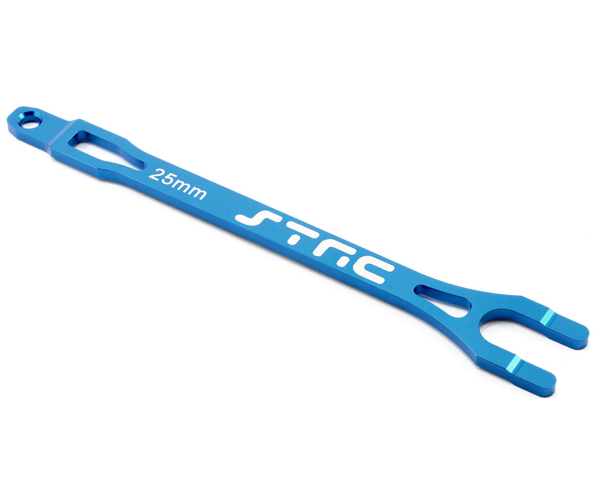 ST Racing Concepts Aluminum Battery Strap (Blue)Traxxas Slash 2wd
