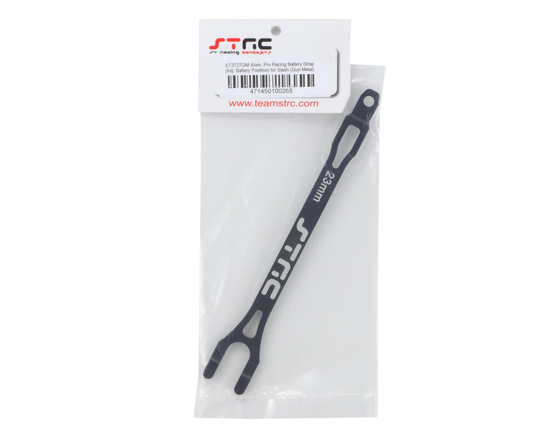ST Racing Concepts Aluminum Battery Strap (Gun Metal)Traxxas Slash 2wd (Copy)