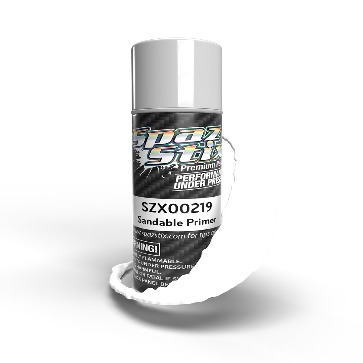 Spaz Stix "Extreme White" Superior Grade Primer Spray Paint (3.5oz)