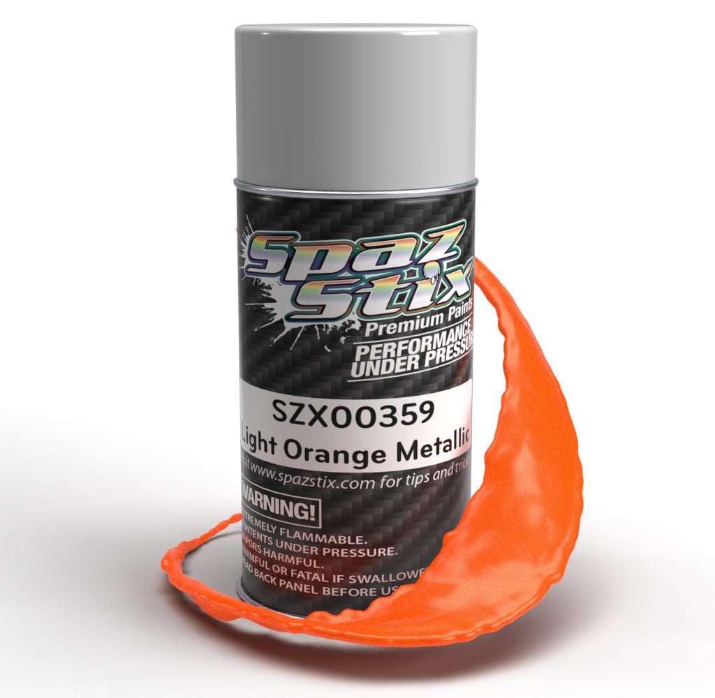 Spaz Stix "Light Orange Metallic" Spray Paint (3.5oz)