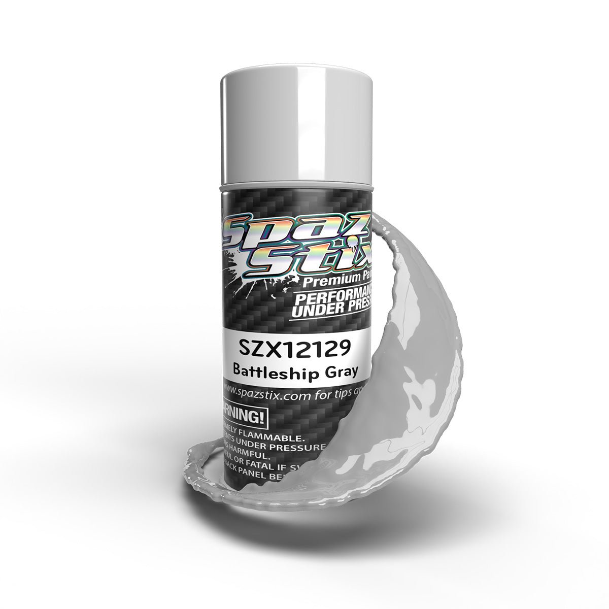 Spaz Stix "Battleship Grey" Spray Paint (3.5oz)