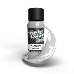 Spaz Stix Anvil Gray Airbrush Ready Paint, 2oz Bottle