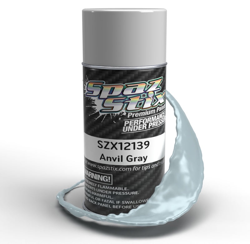 Spaz Stix "Anvil Grey" Spray Paint (3.5oz)