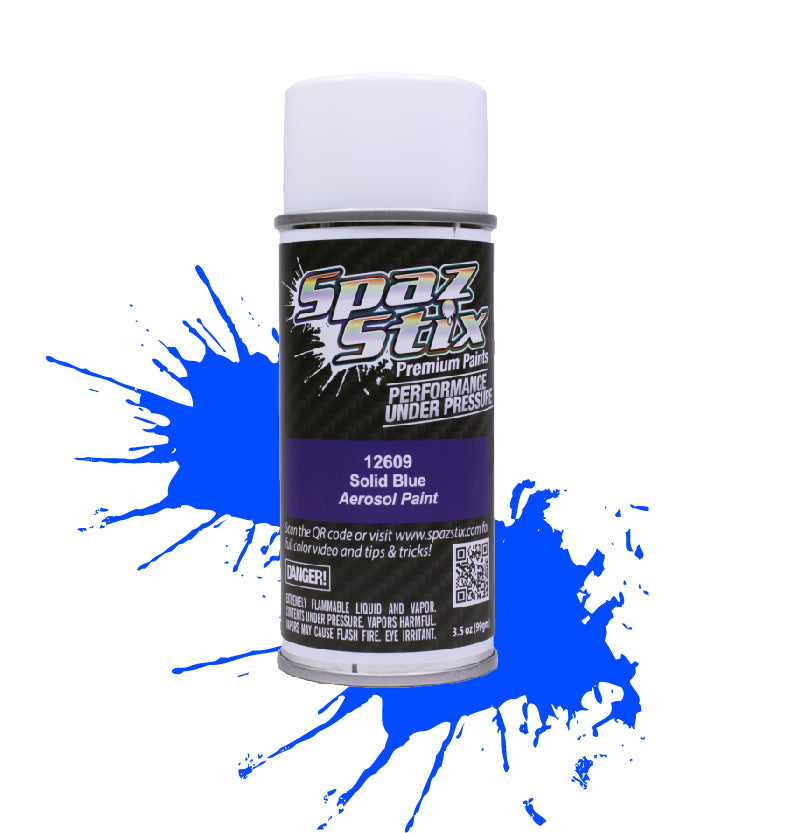 Spaz Stix "Solid Blue" Spray Paint (3.5oz)
