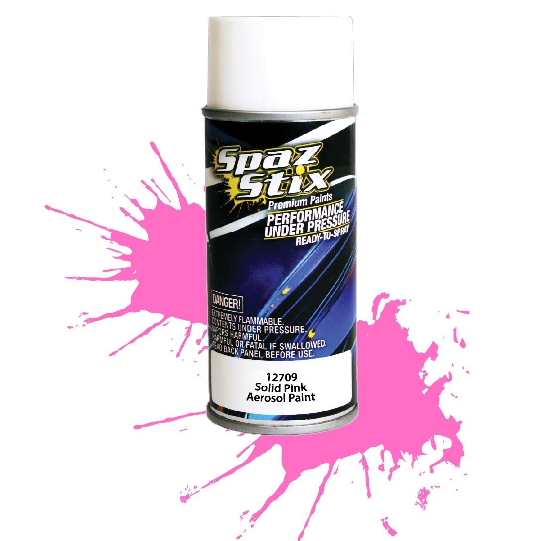Spaz Stix "Solid Pink" Spray Paint (3.5oz)