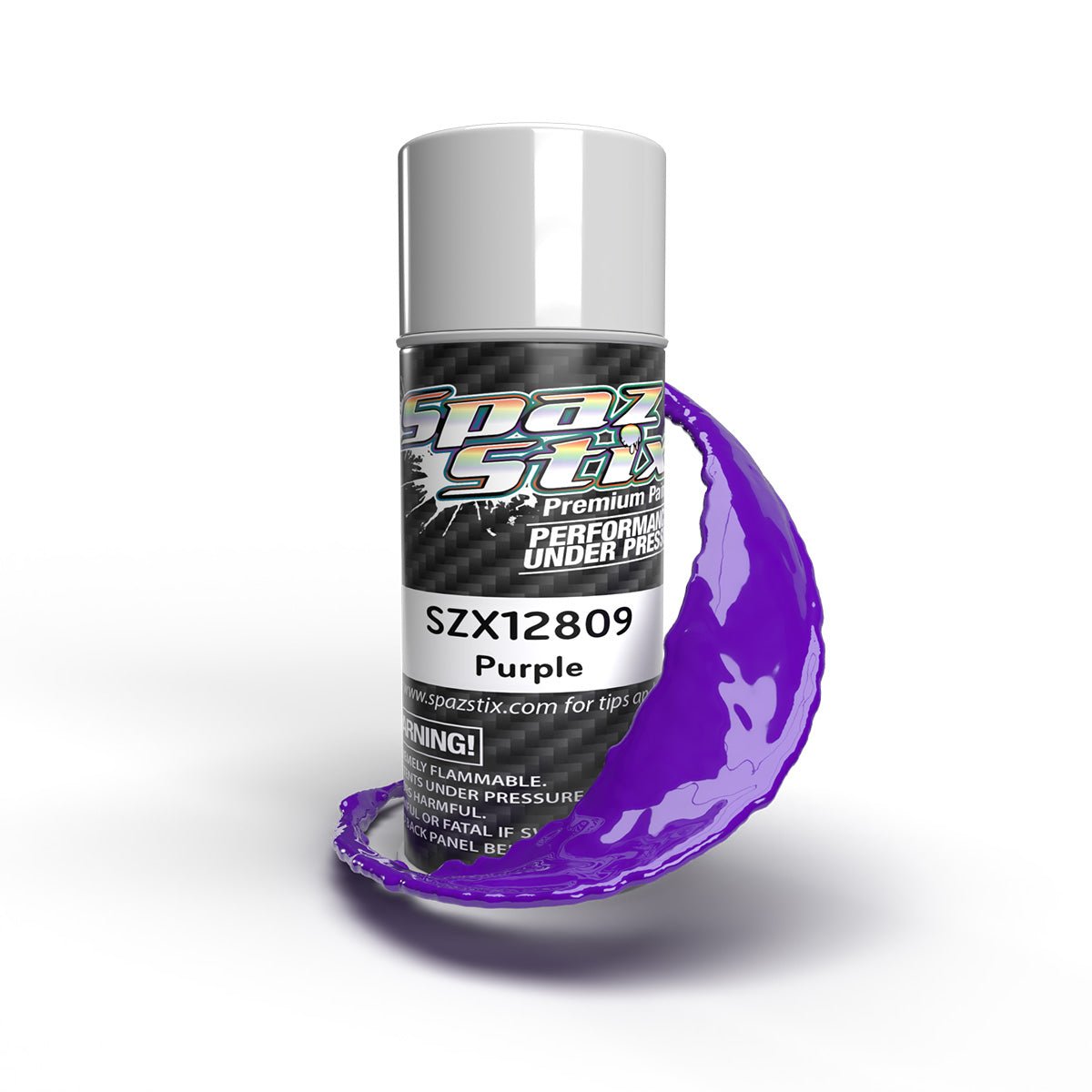 Spaz Stix "Solid Purple" Spray Paint (3.5oz)