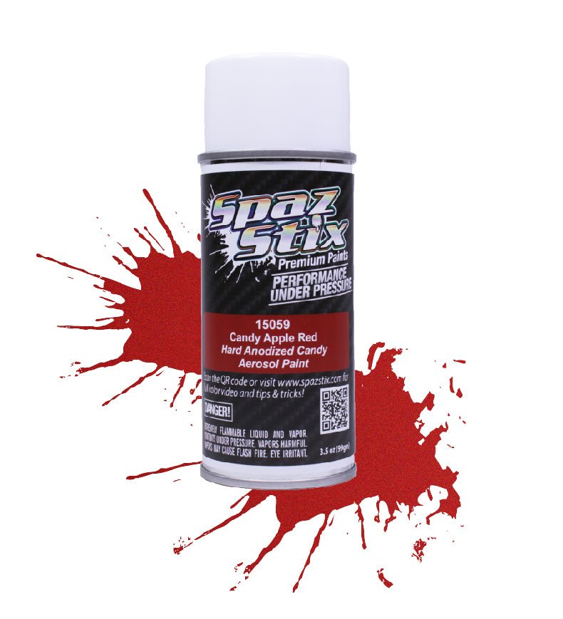 Spaz Stix "Candy Apple Red" Spray Paint (3.5oz)