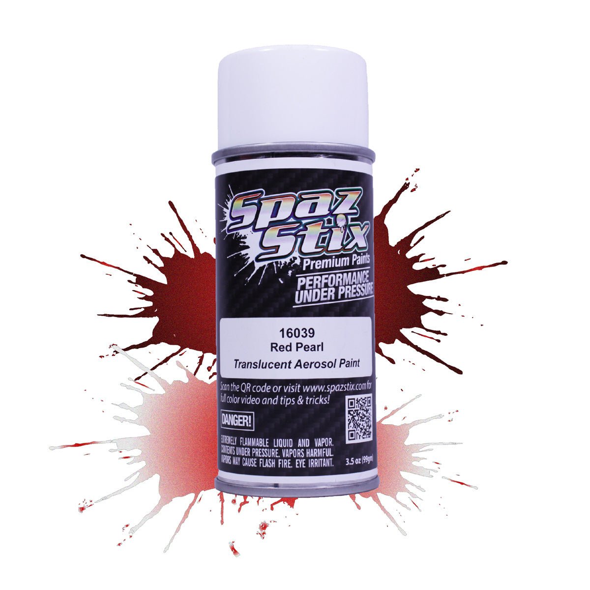 Spaz Stix "Red Pearl" Spray Paint (3.5oz)