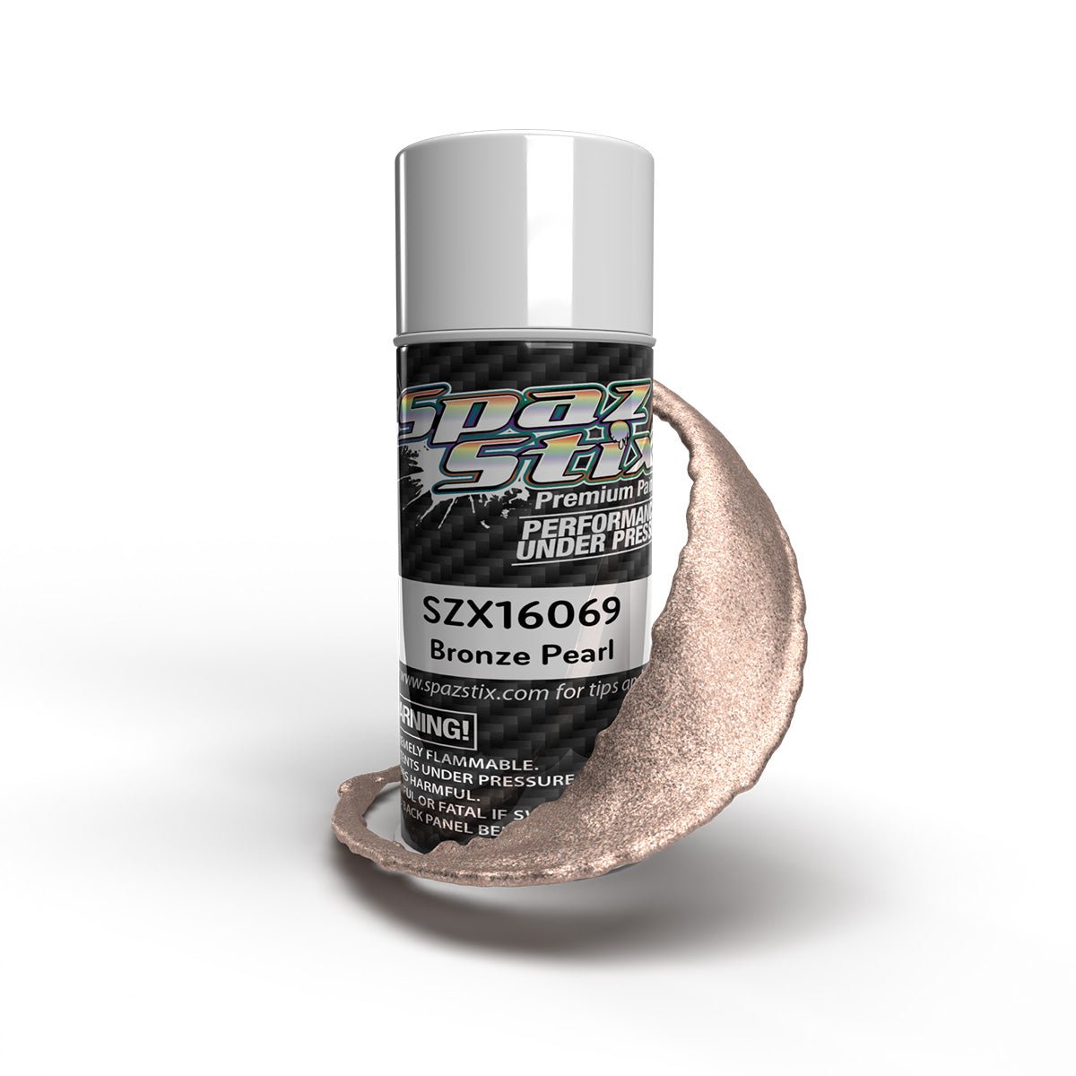 Spaz Stix Bronze Pearl Aerosol Paint, 3.5oz Can