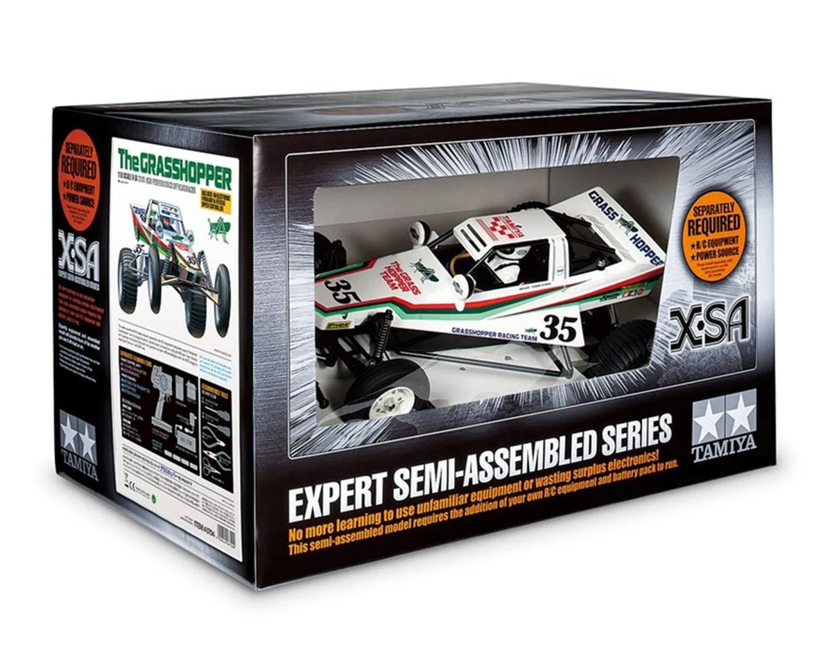 Tamiya X-SA Grasshopper 1/10 Off-Road 2WD Buggy Rolling Chassis Kit