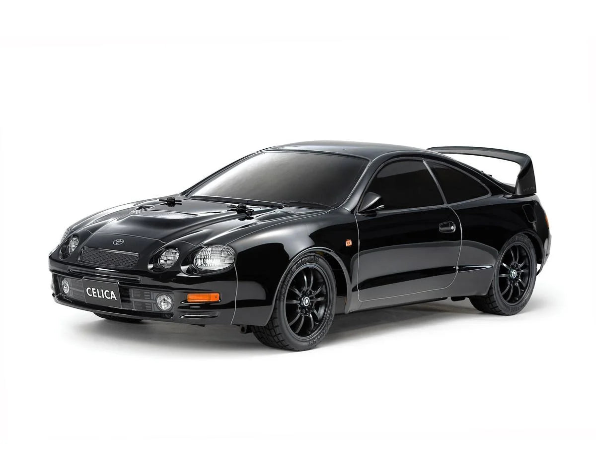 Tamiya Toyota Celica GT-Four RC ST205 1/10 4WD Electric Touring Car Kit (Black) (TT-02) (Limited Edition) w/Pre-Painted Body